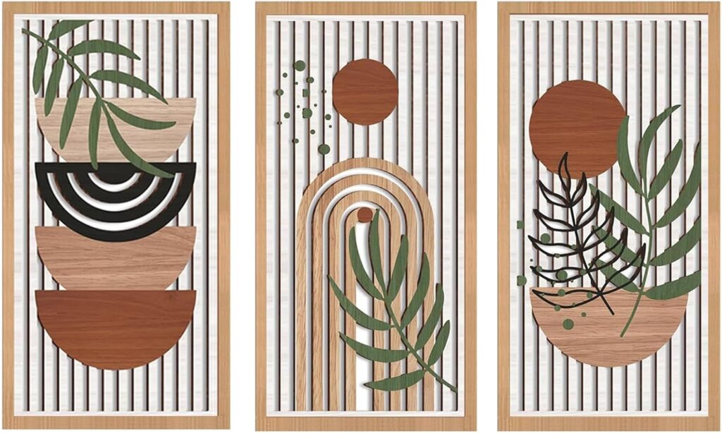 Transformez votre intérieur : ces sculptures murales en bois qui révèlent votre style boho chic 🌿✨