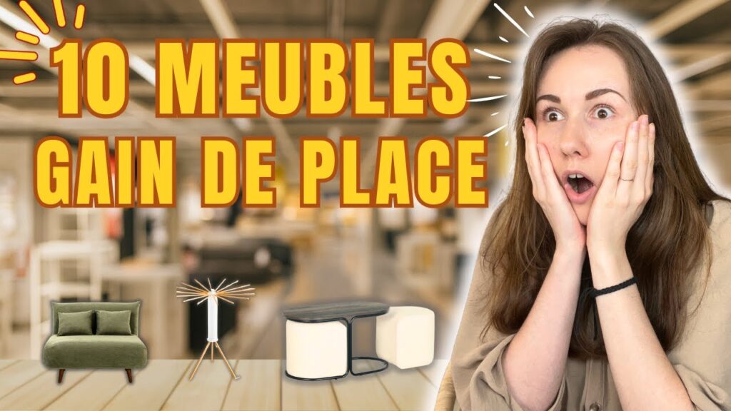 Découvrez 10 meubles astucieux pour optimiser votre espace de vie avec élégance